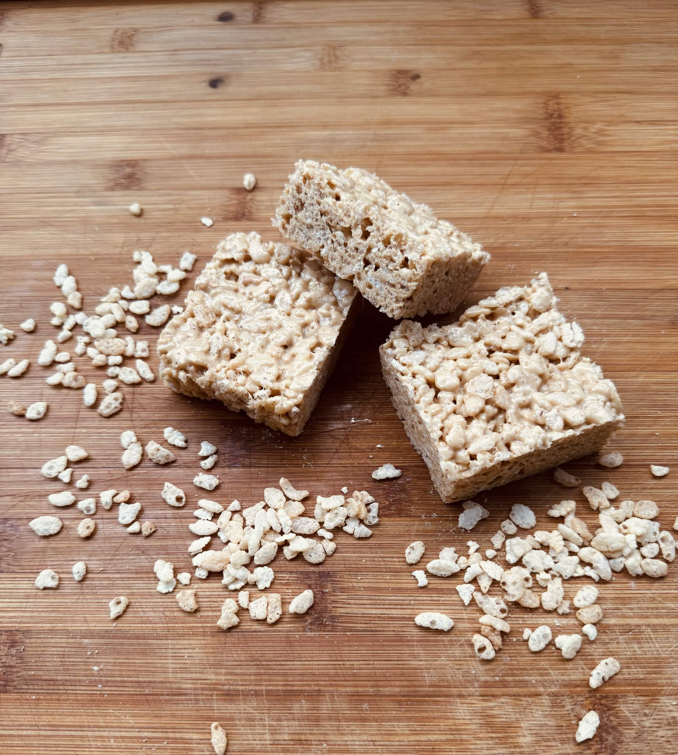 Cookie Butter rice krispie treat